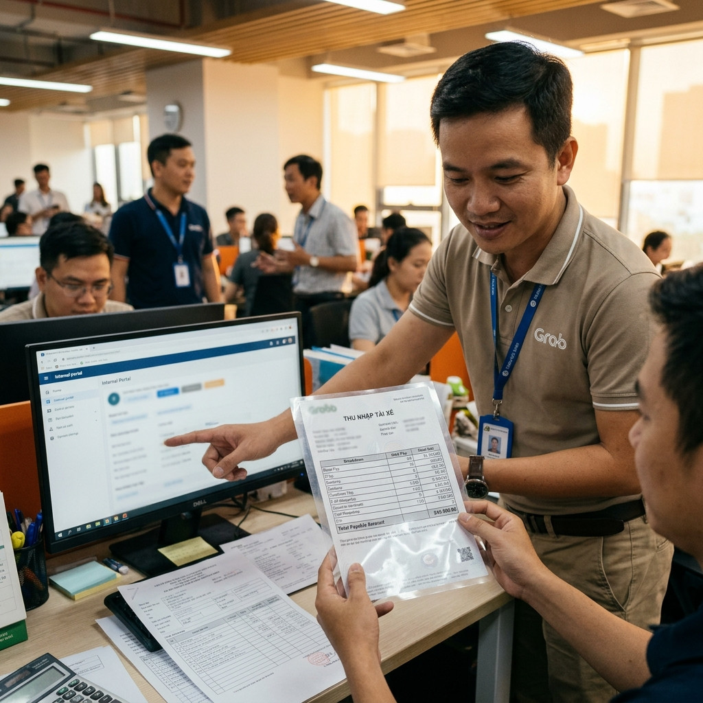 Thu nhập tài xế