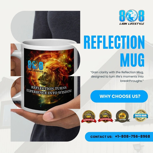 Reflection Mug Turn Moments into Breakthroughs 808 Lion Lifestyle Store.jpg