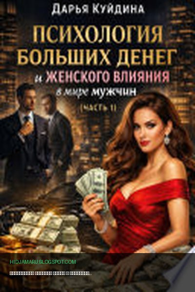 Обложка книги «Психология больших денег и женского влияния в мире мужчин (Часть 1)» - Дарья Куйдина