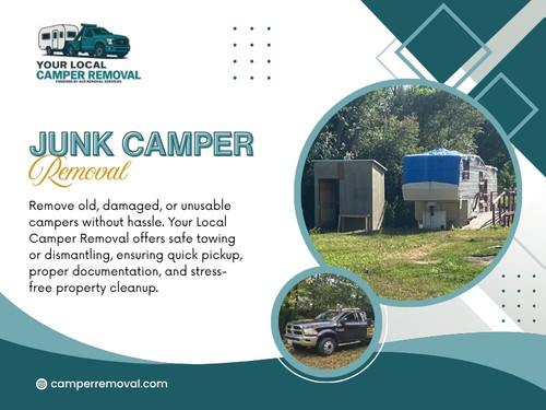 Instead of repeatedly investing in a vehicle that no longer serves its purpose, RV Removal offers a simple way to move forward. Likewise, heavily damaged or neglected campers are often better suited for Junk Camper Removal than another round of expensive repairs.

Phone no: +1(844) 474-2429

Read Our Blogs:
https://camperremoval.mystrikingly.com/
https://camperremoval.tumblr.com/
https://camperremoval.yooco.org/

More Links:
https://heylink.me/camperremovalservices/
https://www.apsense.com/user/camperremoval
https://myanimelist.net/profile/camperremoval
https://www.pinterest.com/camperremovalservices/
