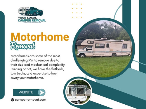 Scheduling Motorhome Removal is easier when a little preparation is done in advance. Removing personal belongings, checking the vehicle's condition, and ensuring clear access can help the process move forward without unnecessary complications.

Phone no: +1(844) 474-2429

Read Our Blogs:
https://camperremoval.mystrikingly.com/
https://camperremoval.tumblr.com/
https://camperremoval.yooco.org/

More Links:
https://campsite.bio/camperremovalservices
https://vimeo.com/camperremoval
https://twitback.com/camperremoval
https://issuu.com/camperremoval