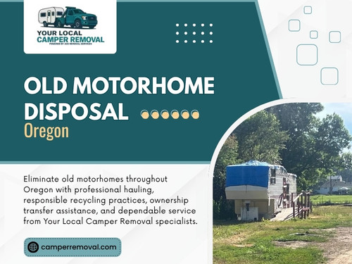 When restoration is no longer practical, Old Motorhome Disposal Oregon provides an effective option for safely removing aging motorhomes while avoiding the cost of continued maintenance.

Phone no: +1(844) 474-2429

Read Our Blogs:
https://camperremovalservices.wordpress.com/
https://camperremovalservices.medium.com/
https://camperremoval.wixsite.com/rvremoval/

More Links:
https://allmyfaves.com/camperremovalservices
https://www.anibookmark.com/user/camperremoval.html
https://www.twitch.tv/camperremovalservices/about
https://www.reverbnation.com/camperremoval