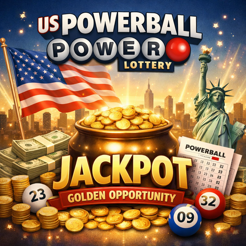 US Powerball Lottery Jackpot Golden Opportunity.png