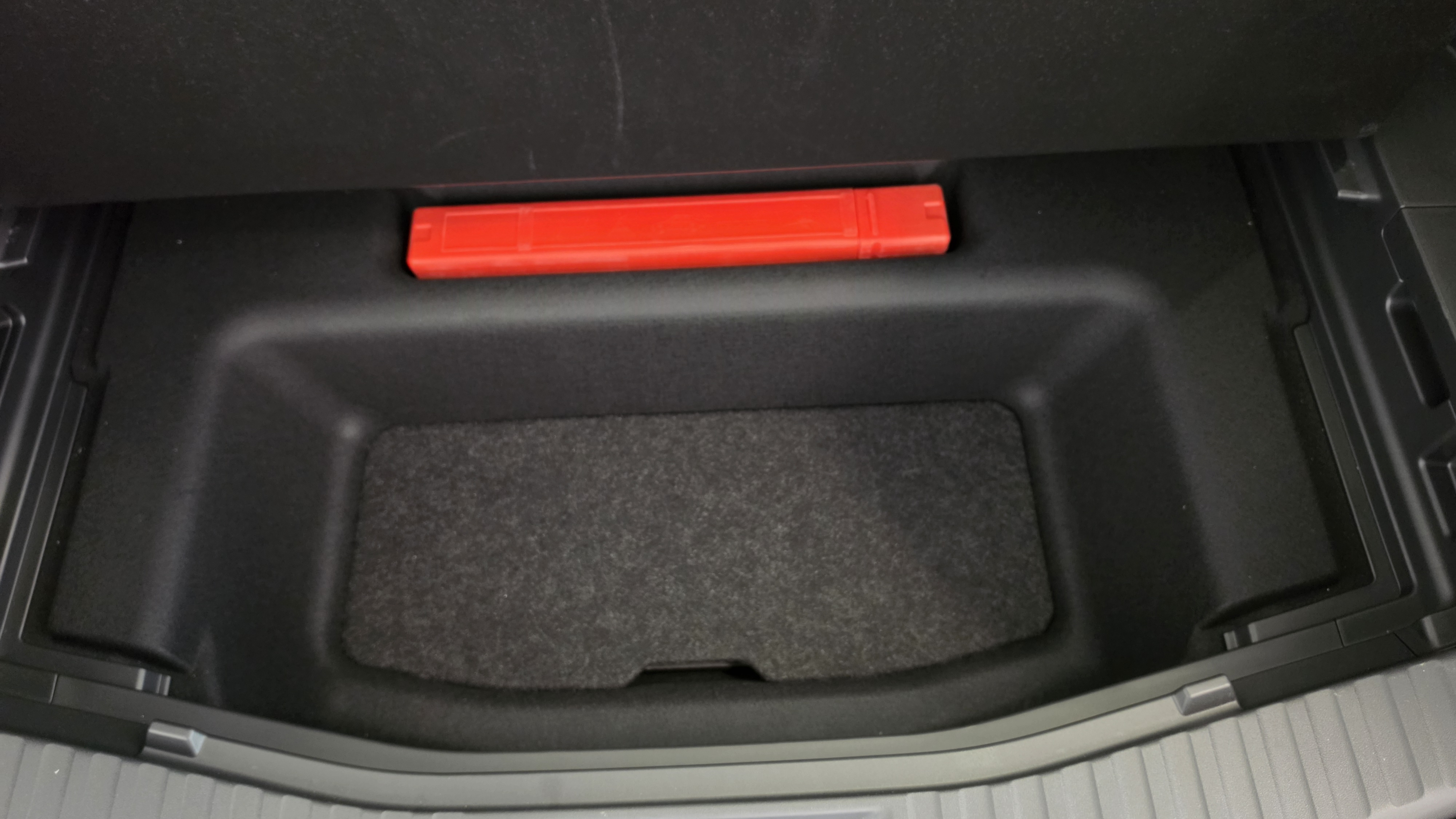Toyota BZ4X Boot Underneath