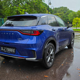 Lexus LBX Rear To Side View
