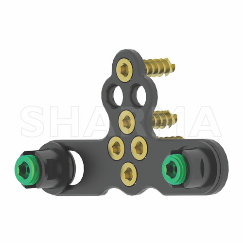 Premium Occipital Plate With Multi Holes for Spinal Fusion | Sharma Orthopedic.jpg