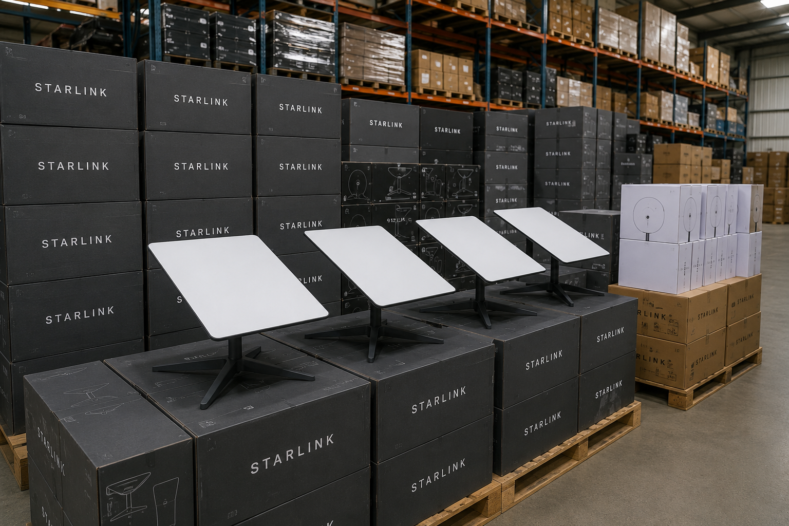 Equipamento de internet via satélite