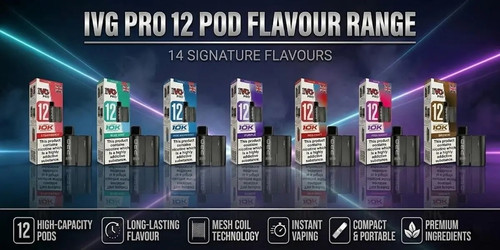IVG Pro 12 Pods – Rich Flavour, Smooth Performance Every Time.jpg