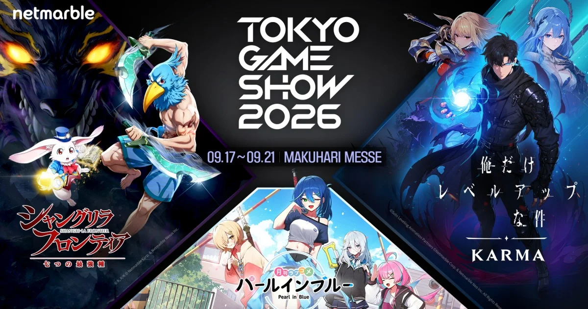 Netmarble mang ba tựa game mới đến Tokyo Game Show 2026