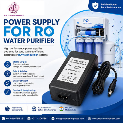 Power supply for RO water purifier | Padam Enterprises.jpg