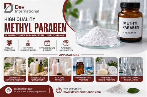 High Quality Methyl Paraben Manufacturer for Industrial Applications – Dev International.jpg