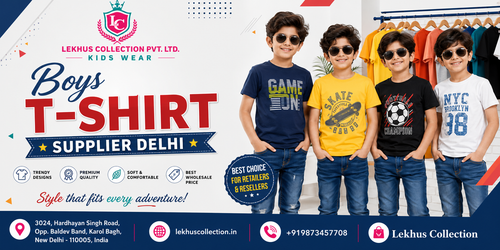 Boys T Shirt Supplier Delhi Lekhus Collection.png