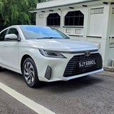 Toyota Vios 2026 Road View Front