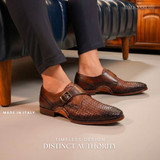 Handcrafted Monk Strap Shoes for Modern Gentlemen