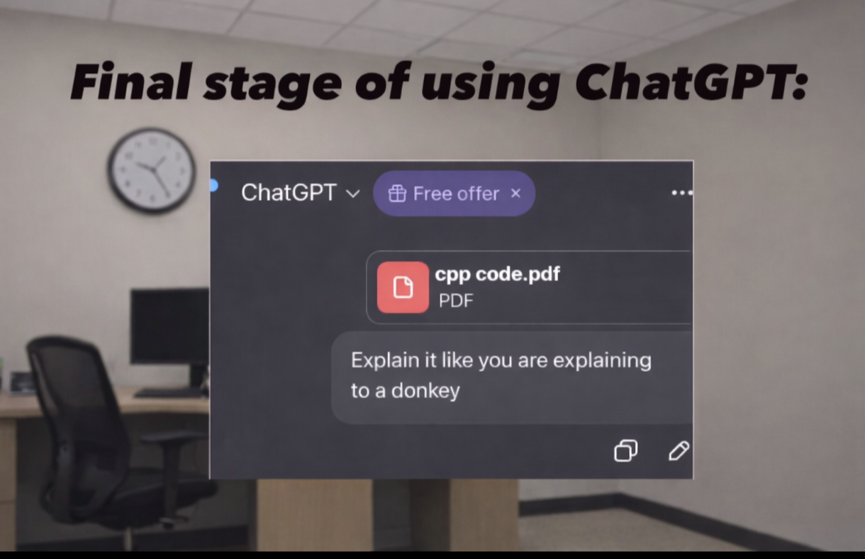 程序员 reaction:FinalstageofusingChatGPT