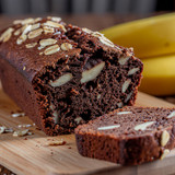 Bolo de Chocolate com Aveia e Banana