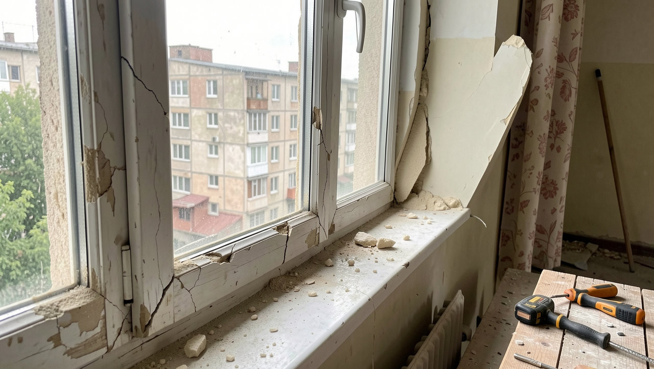 Ремонт окон в типовых домах: частые проблемы в хрущевках и панельках