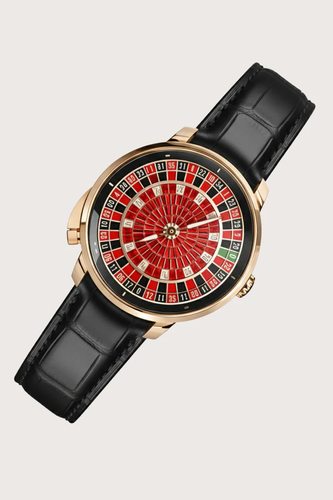 Casino Series Rose Gold Roulette Automatic Watch – True Spin Edition .png