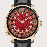 Casino Series Rose Gold Roulette Automatic Watch – True Spin Edition