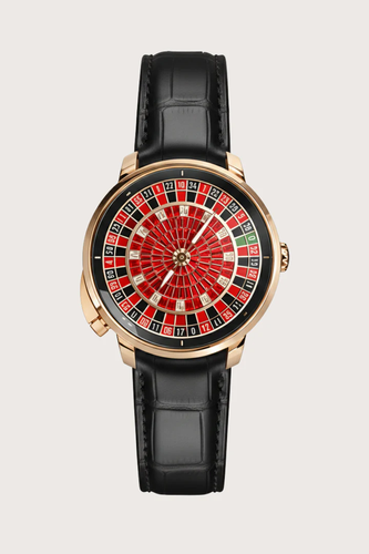 Casino Series Rose Gold Roulette Automatic Watch – True Spin Edition Zivanche.png