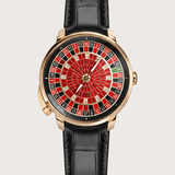 Casino Series Rose Gold Roulette Automatic Watch – True Spin Edition Zivanche