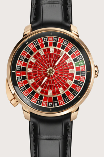 Casino Series Rose Gold Roulette Automatic Watch –True Spin Edition.png