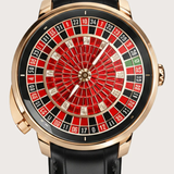 Casino Series Rose Gold Roulette Automatic Watch –True Spin Edition