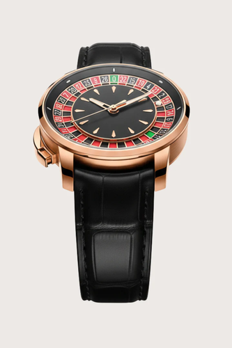 Zivanche Casino Series Rose Gold Poker Roulette Automatic Watch.png