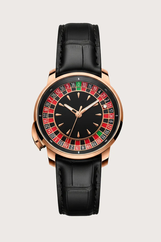 Casino Series Rose Gold Poker Roulette Automatic Watch Zivanche.png