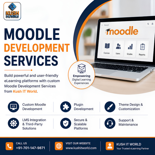 Moodle Development Services | Custom LMS Solutions by Kush IT World.png