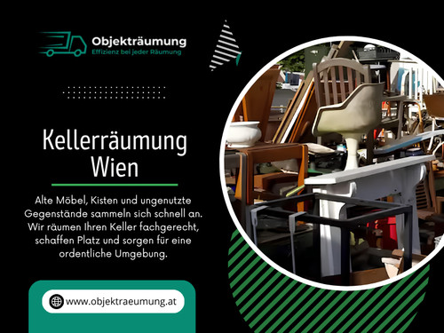 EineKellerräumungistweitmehralsnur das LeereneinesRaumes. SieisteinProzess, der Planung, Struktur und Erfahrungerfordert. Die häufigstenFehlerentstehennichtwährend der Arbeitselbst, sondernbereitsvordem Start.

EineprofessionellekellerräumungkannvieledieserProblemevermeiden, indemsie auf klareAbläufe, Sicherheit und Organisationsetzt.UnternehmenwieObjekträumungzeigen, wiewichtigErfahrung und StrukturbeijederKellerräumung Wiensind.

Für weitere Informationen: https://www.objektraeumung.at/services/kellerraeumung

Finden Sie uns auf Google Maps: https://share.google/1K87AZctPLClSLpIh

Kontakt : Objekträumung

Adresse: Lore-Kutschera-Weg 14, 1120 Wien, Österreich

Telefon: +436606783703

Lesen Sie unseren Blog:

https://objektraeumung.wordpress.com/

https://objektraeumung.weebly.com/

https://objektraeumung.medium.com/

Weitere Links:

https://solo.to/objektraeumung

https://www.flickr.com/people/objektraeumung/

https://www.reverbnation.com/objektraeumung