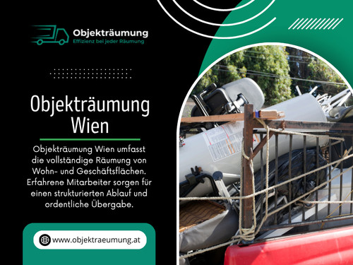 Planung und Logistiksind die unsichtbaren, aberentscheidendenFaktoren hinter jedererfolgreichenRäumung. Ohnesiewäreeinestrukturierte und effizienteDurchführungkaummöglich.

UnternehmenwieObjekträumungzeigen, wiewichtigprofessionelleOrganisationbeijederRäumung WienoderHaushaltsauflösung Wienist. BesondersbeigroßenProjekten der Objekträumung WienoderkomplexenFällen der Räumung und Entsorgung Wienentscheidet die Qualität der Planungüber den gesamtenErfolg.

Finden Sie uns auf Google Maps: https://share.google/1K87AZctPLClSLpIh

Kontakt : Objekträumung

Adresse: Lore-Kutschera-Weg 14, 1120 Wien, Österreich

Telefon: +436606783703

Lesen Sie unseren Blog:

https://objektraeumung.wixsite.com/objektraeumung

https://objektraeumung.weebly.com/

https://objektraeumung.wordpress.com/

Weitere Links:

https://heylink.me/objektraeumung

https://objektraumung.quora.com/

https://www.reverbnation.com/objektraeumung