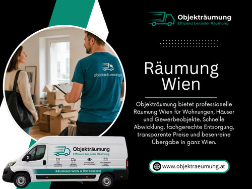 EineprofessionelleRäumung Wienistweitmehralsnur das Entfernen von Möbeln. SieisteinstrukturierterProzess, der Planung, Erfahrung und Organisationerfordert. VomerstenKontaktbiszurfinalenÜbergabearbeitenspezialisierte Teams SchrittfürSchrittdaran, eineImmobilieeffizient und sauberzuübergeben.

Finden Sie uns auf Google Maps: https://share.google/1K87AZctPLClSLpIh

Kontakt : Objekträumung

Adresse: Lore-Kutschera-Weg 14, 1120 Wien, Österreich

Telefon: +436606783703

Lesen Sie unseren Blog:

https://objektraeumung.medium.com/

https://objektraeumung.mystrikingly.com/

https://objektraeumung.tumblr.com/

Weitere Links:

https://igli.me/objektraeumung

https://www.buzzfeed.com/objektraeumung

https://objektraeumung.mystrikingly.com/