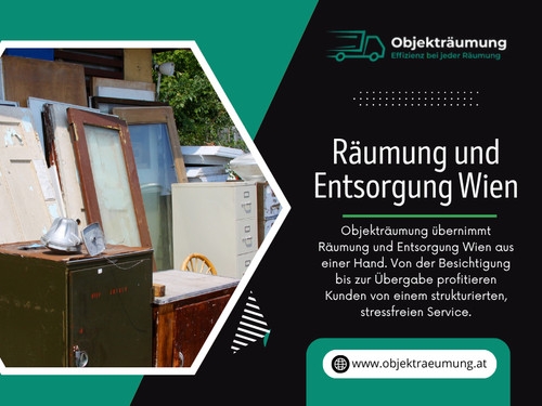EineprofessionelleRäumung WienoderHaushaltsauflösung Wienzeigt, dassNachhaltigkeit und Effizienz Hand in Hand gehenkönnen. UnternehmenwieObjekträumungbeweisen, dasseinemoderneRäumungsfirma WiennichtnurRäumeleert, sondernaktivzurRessourcenschonung und Umweltverantwortungbeiträgt.

Am EndeentstehtauseinereinfachenRäumung und Entsorgung WieneinwichtigerSchritt in RichtungnachhaltigerZukunft – fürStädte, Menschen und die Umweltgleichermaßen.

Finden Sie uns auf Google Maps: https://share.google/1K87AZctPLClSLpIh

Kontakt : Objekträumung

Adresse: Lore-Kutschera-Weg 14, 1120 Wien, Österreich

Telefon: +436606783703

Lesen Sie unseren Blog:

https://objektraeumung.mystrikingly.com/

https://objektraumung.jimdosite.com/

https://objektraeumung.wordpress.com/

Weitere Links:

https://beacons.ai/objektraeumung

https://dzone.com/users/5535417/objektraeumungat.html

https://www.bandlab.com/objektraeumung