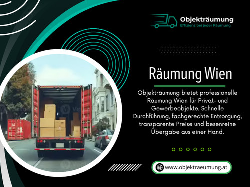 EineprofessionelleRäumung Wienistweitmehralsnur das Entfernen von Möbeln. SieisteinstrukturierterProzess, der Planung, Erfahrung und Organisationerfordert. VomerstenKontaktbiszurfinalenÜbergabearbeitenspezialisierte Teams SchrittfürSchrittdaran, eineImmobilieeffizient und sauberzuübergeben.

Finden Sie uns auf Google Maps: https://share.google/1K87AZctPLClSLpIh

Kontakt : Objekträumung

Adresse: Lore-Kutschera-Weg 14, 1120 Wien, Österreich

Telefon: +436606783703

Lesen Sie unseren Blog:

https://objektraeumung.medium.com/

https://objektraeumung.tumblr.com/

https://objektraumung.jimdosite.com/

Weitere Links:

https://c8ke.me/objektraeumung

https://www.anibookmark.com/user/objektraeumung.html

https://disqus.com/by/objektrumung/about/