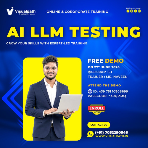 AI LLM Testing Online Free Demo Join on June 27th!.jpg