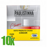Cigarro de Palha Paulistinha Classic c filtro10 (1)