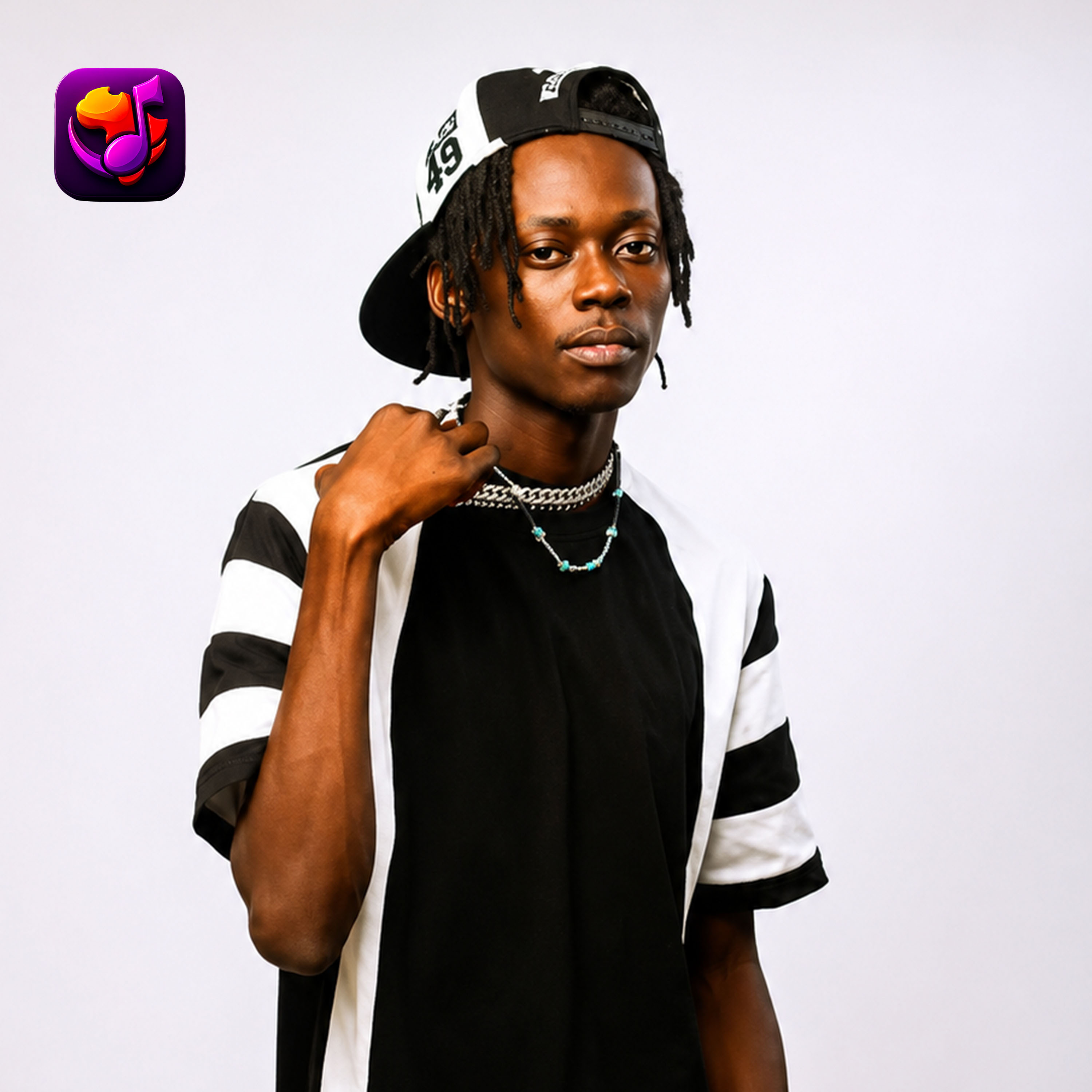 Photo de l'artiste Richgang Porter avec un micro en main