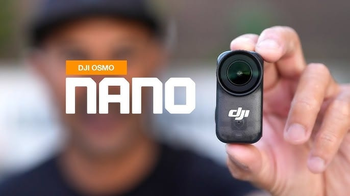 DJI Osmo Nano nhỏ gọn trong lòng bàn tay