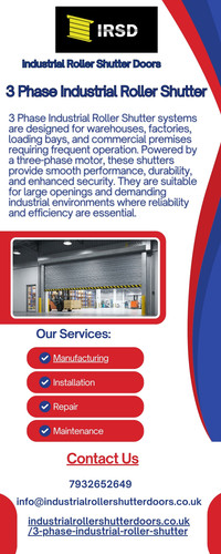 3 Phase Industrial Roller Shutter Supply with Certified 24/7 Support.jpg