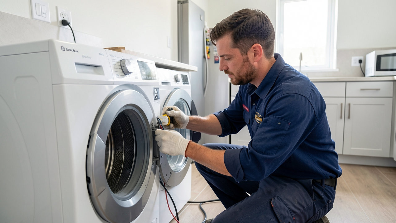 Подключение стиральной машины Electrolux к инженерным системам: правила безопасности