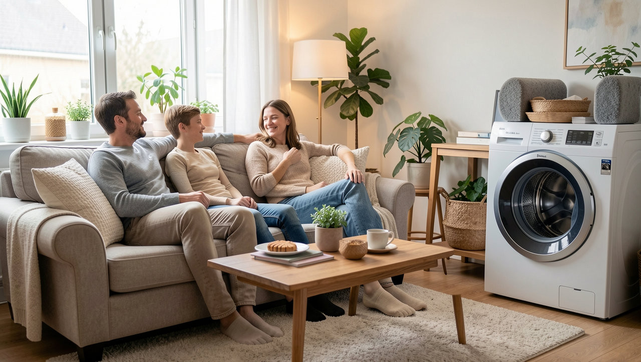 Шумоизоляция прачечной зоны: как сделать работу стиральной машины Electrolux незаметной