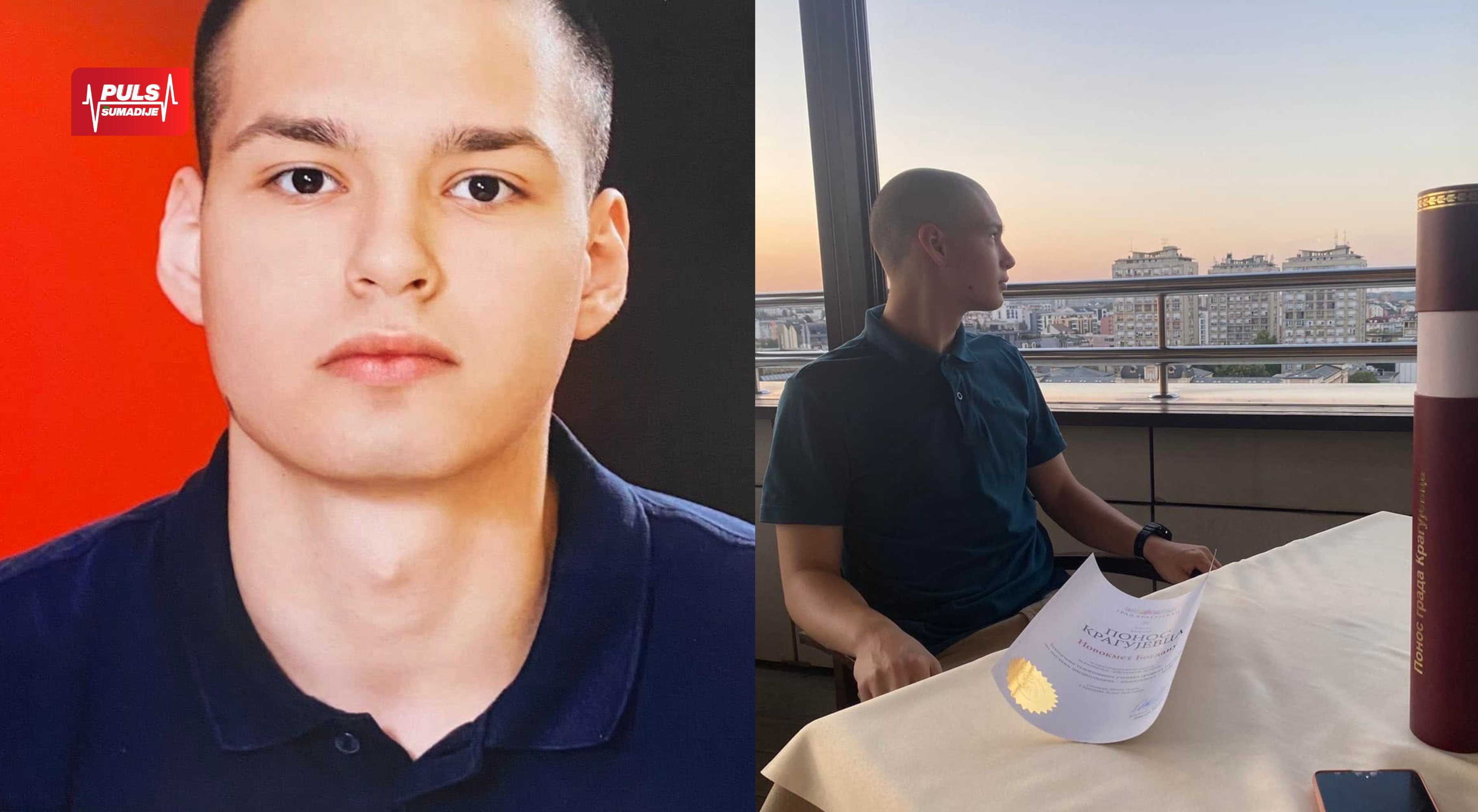Izuzetan uspeh učenika Druge kragujevačke gimnazije: Bogdan Novokmet, dobio ponude sa prestižnih univerziteta u Velikoj Britaniji!