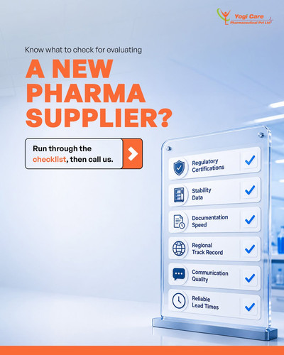 Selecting a pharmaceutical supplier is a long term business decision—not just a procurement exercise.jpg