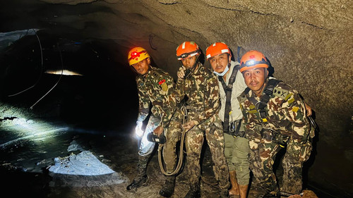 No one found inside the tunnel of Rasuwagadhi, Army rescue team returns to Dhunche