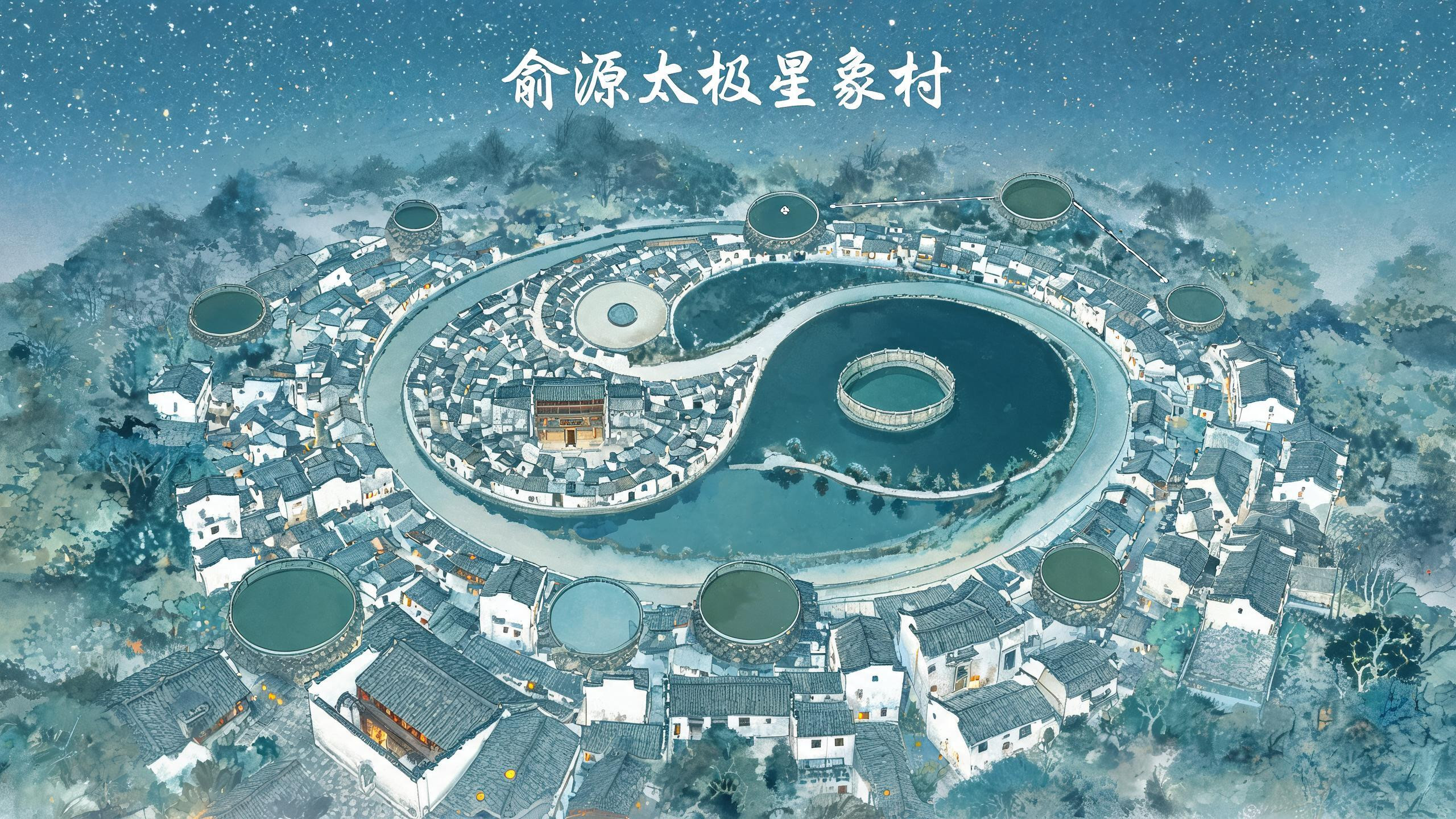 浙江武义俞源村