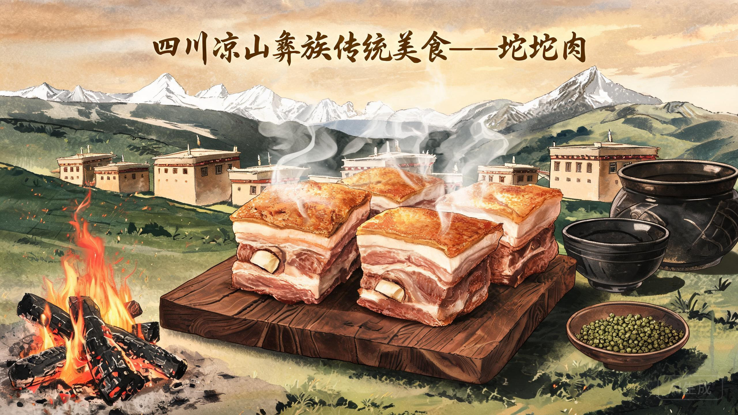 凉山彝家坨坨肉