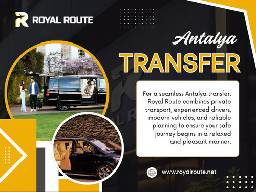 Bazı kişiler için ekonomik bir antalya transfer yeterli olabilir. Ancak daha fazla kişisellik ve konfor isteyen yolcular farklı bir hizmet seviyesini tercih edebilir.

Bizi Google Haritalar'da Bulun: https://maps.app.goo.gl/pBArzfXdNAqbaSb77

Royal Route
Adres: Güzelyurt, 206. Sk. No:1, 07112 Aksu/Antalya, Türkiye
Telefon: +90 532 015 4470

Blog Yazılarımızı Okuyun:

https://royalrouteantalya.tumblr.com
https://royalroute.jimdofree.com/
https://royalrouteantalya.wixsite.com/transferantalya

Diğer Bağlantılar:

https://audio.com/royalroute
https://peatix.com/user/30362739/view
https://www.goodreads.com/royalroute