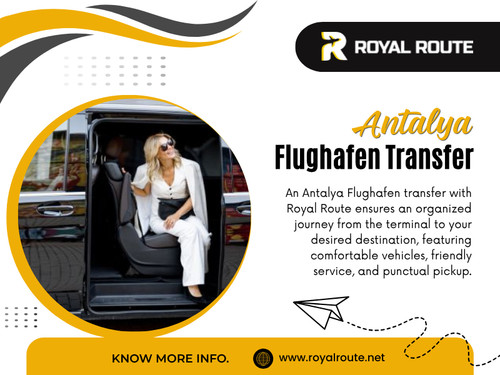 İyi planlanmış bir antalya flughafen transfer, uzun bir uçuşun ardından yolculuğun en yorucu kısmını daha rahat hale getirebilir. Sonuçta premium hizmetin en güzel tarafı gösteriş değil; yolcunun “Her şey düşünülmüş” hissine kapılmasıdır.

Bizi Google Haritalar'da Bulun: https://maps.app.goo.gl/pBArzfXdNAqbaSb77

Royal Route
Adres: Güzelyurt, 206. Sk. No:1, 07112 Aksu/Antalya, Türkiye
Telefon: +90 532 015 4470

Blog Yazılarımızı Okuyun:

https://royalrouteantalya.wordpress.com
https://royalrouteantalya.weebly.com
https://royalroute.mystrikingly.com/

Diğer Bağlantılar:

https://www.last.fm/user/royalroute
https://www.ted.com/profiles/52039727
https://www.bandlab.com/royalroute