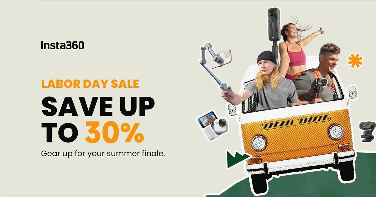 Insta360 Giảm Giá Sốc Đến 30% Dịp Lễ Lao Động: Camera Hành Trình, Webcam & Hơn Thế Nữa! - Hình 1